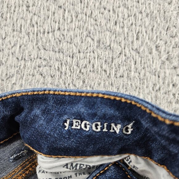 American Eagle Jeans Womens 4 Short‎ Jegging Super Stretch Skinny Denim Pants - Picture 5 of 16